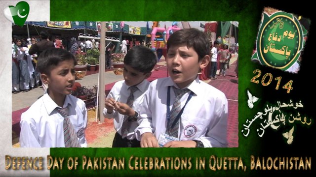 Students of Balochistan Actively Participated in Defence Day Cele