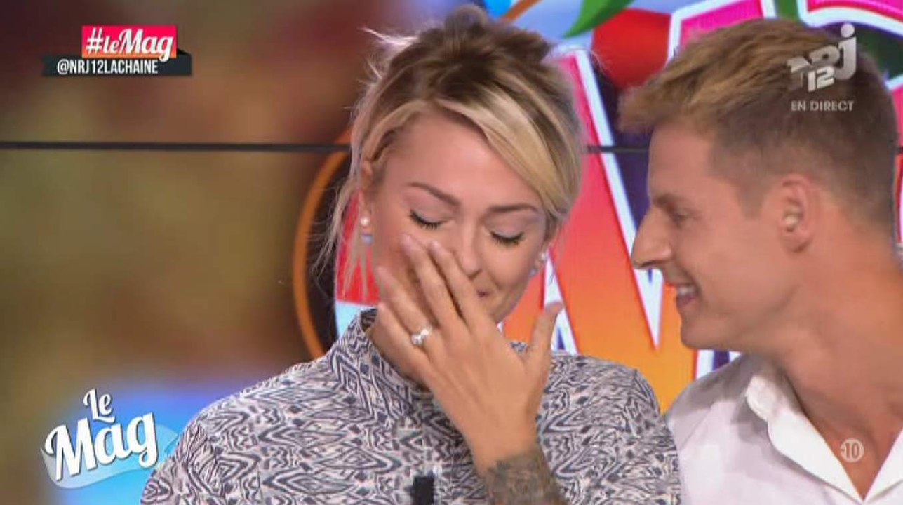 Caroline Receveur fond en larmes en direct - ZAPPING PEOPLE DU 11/09/2014