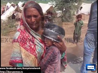 Dunya News - Exclusive footage:Baby's head stuck in empty pot in search of food in Khushab