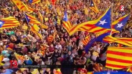 Des centaines de milliers de Catalans réclament l'indépendance dans la rue