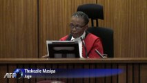 La juge de Pistorius exclut une condamnation pour meurtre