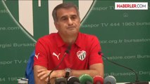 Bursaspor Teknik Direktörü Güneş -