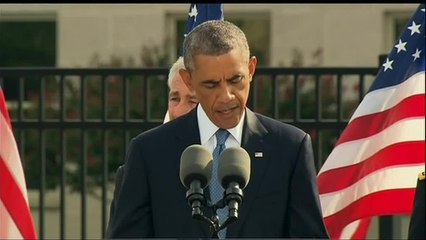 "L'Amérique survit malgré cette douleur": le discours d'Obama pour l'anniversaire du 11/09