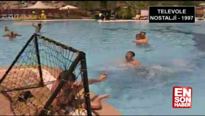 Hakan Şükür'ün 1997'deki Televole görüntüsü