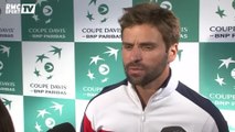 Tennis / Coupe Davis / Clément : 