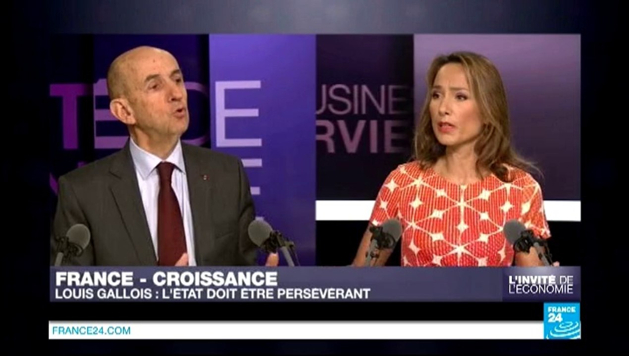 L'invité de l'économie - Louis Gallois, ancien patron d'EADS et président du think-tank "La fabrique de l'industrie"