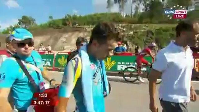 Cycling La Vuelta 2014 stage 18 - Last 4 Km