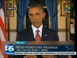 Barack Obama hace oficial combate a Daésh y apoyo a oposición en Siria