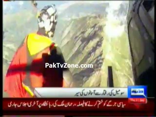 Man Flies Like a Bird