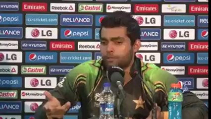 Umar Akmal's English. Cricket/Pakistan