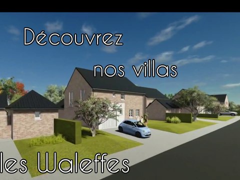 A les Waleffes en Hesbaye dans la province de Liège et la région de la ville de Waremme, à 5 minutes du centre de la ville, vous trouverez une villa et maison neuve de 4 chambres et un terrain de 703 m2 avec l'agence et bureau immobilier de Immocube.be