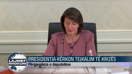 PRESDENTJA KERKON TEJKALIM TE KRIZES