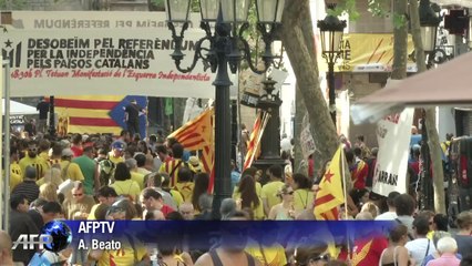 Catalogne: rassemblement pour un referendum sur l'indépendance