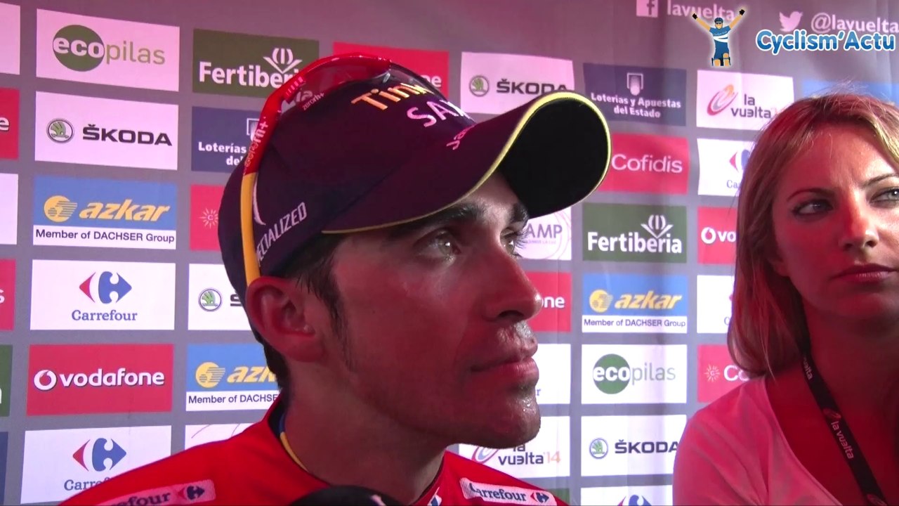 La Vuelta 2014 - Etape 18 - Alberto Contador : "Froome est l'adversaire n°1"