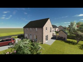 Projet immo avec la vente de villa, avec 4 chambres et un beau terrain de 703 m2 dans le lotissiment " Les Waleffes" avec la présentation en 3 D par l'agence immobilière Immocube de Waremme en Hesbaye province de Liège au coeur de la Wallonie en Belgique