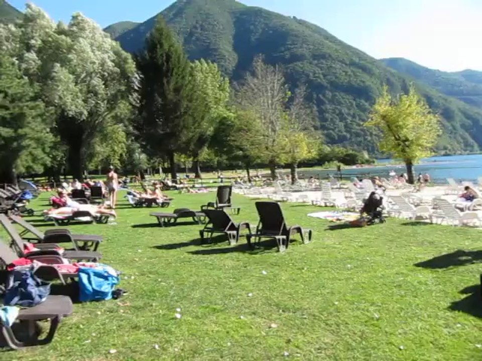 Luganer see: Strandleben teil 4