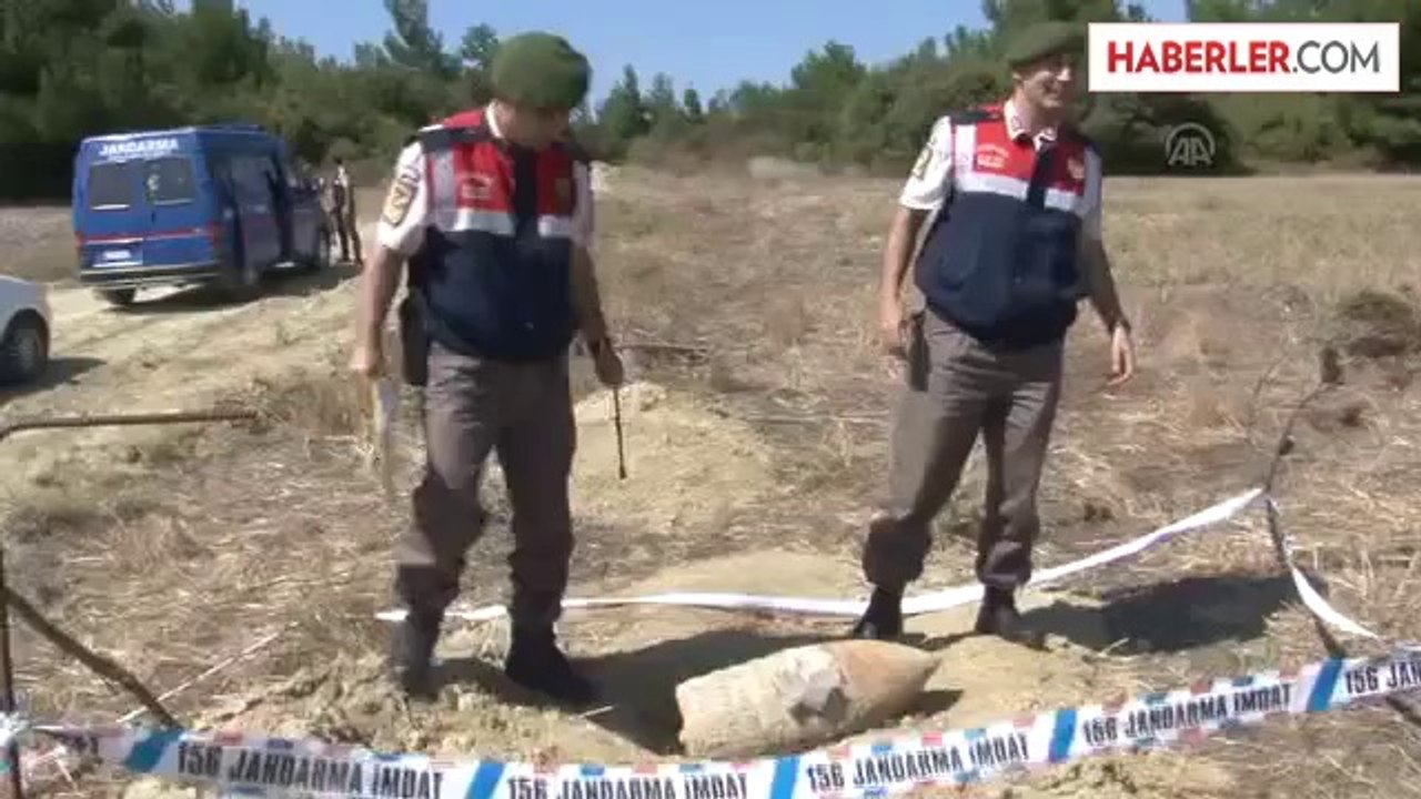 Gelibolu Yarımadasında Bulunan Top Mermisi İmha Edildi