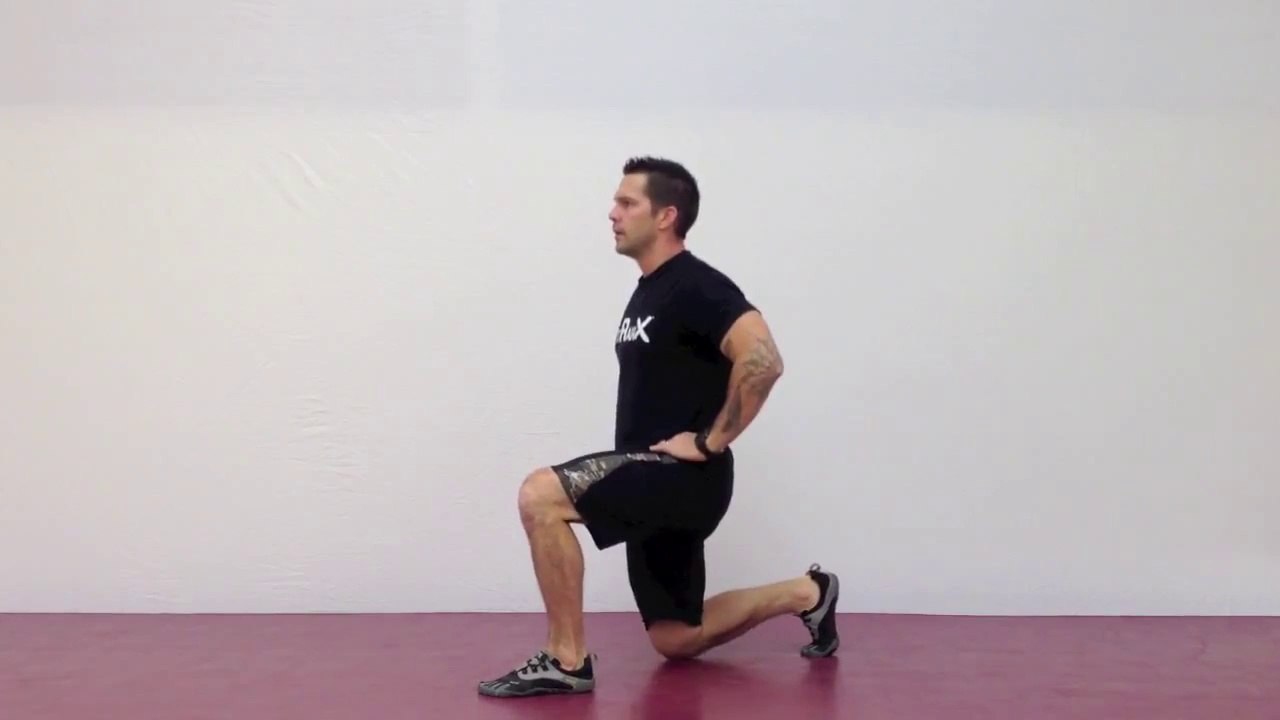Evde Egzersiz - Stationary Lunges - Fitekran.com