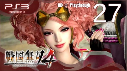 戦国無双4 (Samurai Warriors 4) - Pt.27 - 四国の章 Shikoku Chapter - 四万十川の戦い Battle of Shimanto River