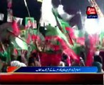 Islamabad - PTI Chief Imran Khan addresses the sit-in gathering