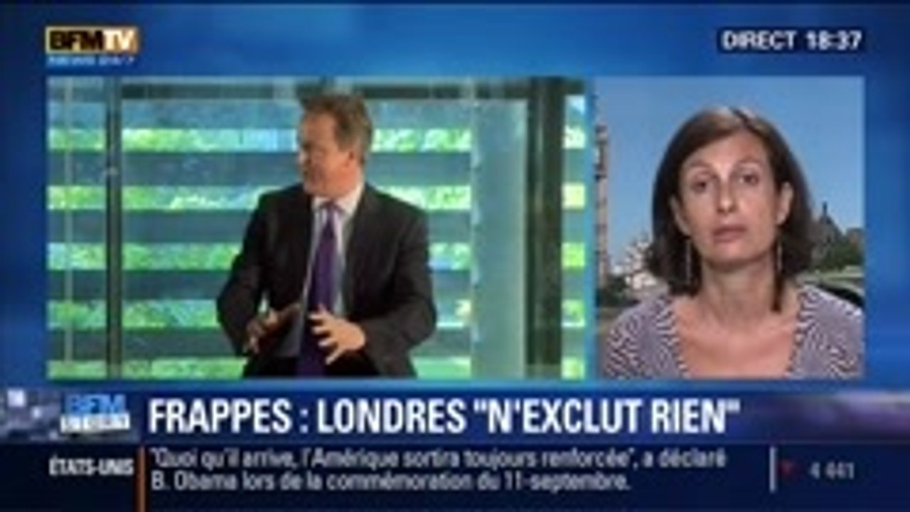 BFM Story: Coalition contre l'État islamique: le Royaume-Uni "n'exclut rien" concernant des frappes aériennes - 11/09