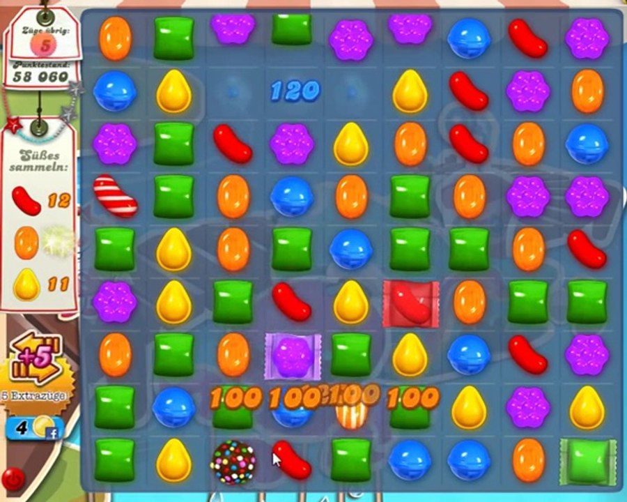 Candy Crush Saga Level 140