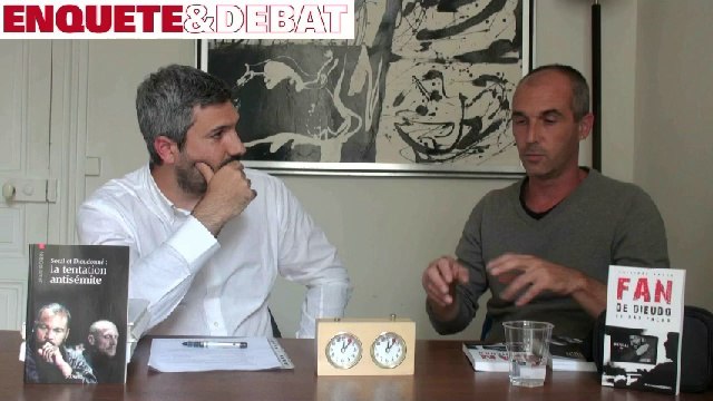 Débat sur Dieudonné, Jean Robin - la tentation antisémite - et Philippe Sauve - fan de Dieudo et pas facho - 1ere partie