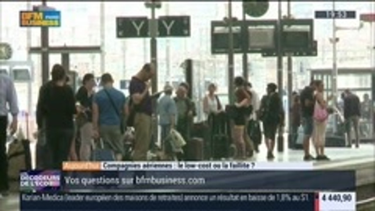 Compagnies aériennes: le low-cost ou la faillite ?, dans Les Décodeurs de l'éco - 11/09 2/4