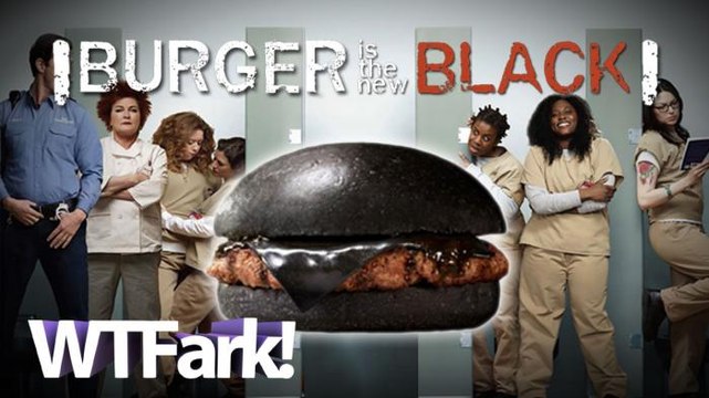 BURGER IS THE NEW BLACK: Burger King Brings Back Black Burger In Japan. Key Ingredient? Bamboo Ash. Yum...