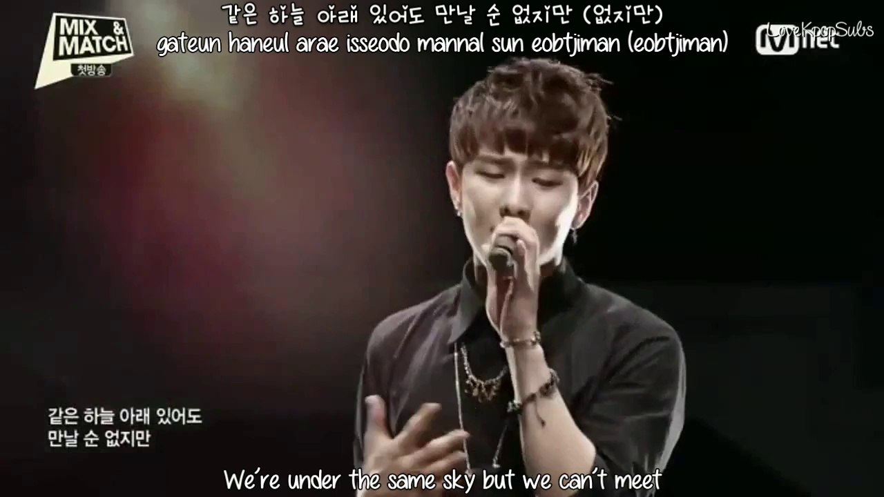 Team B - Wait For Me (기다려) Perf. [Eng/Rom/Han] HD