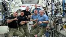 [ISS] Expedition 40 Change of Command Ceremony