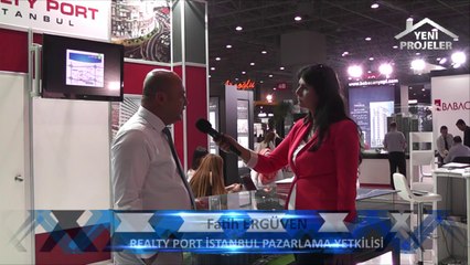 Realty Port İstanbul - Fatih Ergüven Röportajı  2014 CNR Emlak Fuarı (11-09-2014)