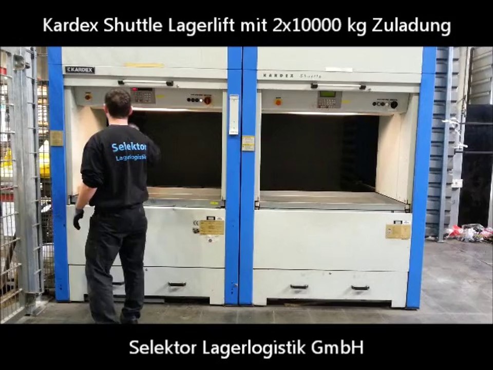 Kardex Shuttle Lagerlift gebraucht - Selektor Lagerlogistik GmbH