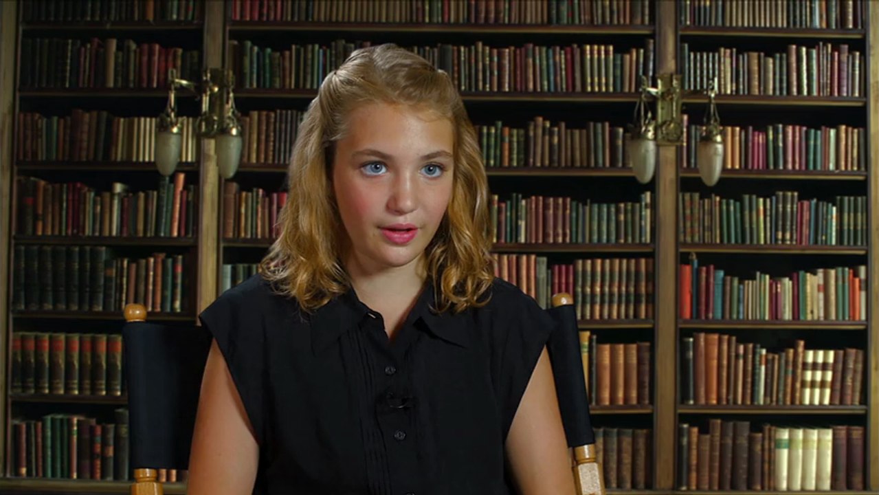 La Voleuse de Livres - Interview Sophie Nelisse VO