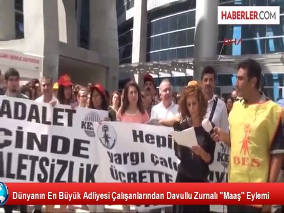 Adliyede Davullu Zurnalı Eylem