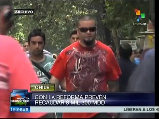 Congreso chileno aprueba reforma tributaria