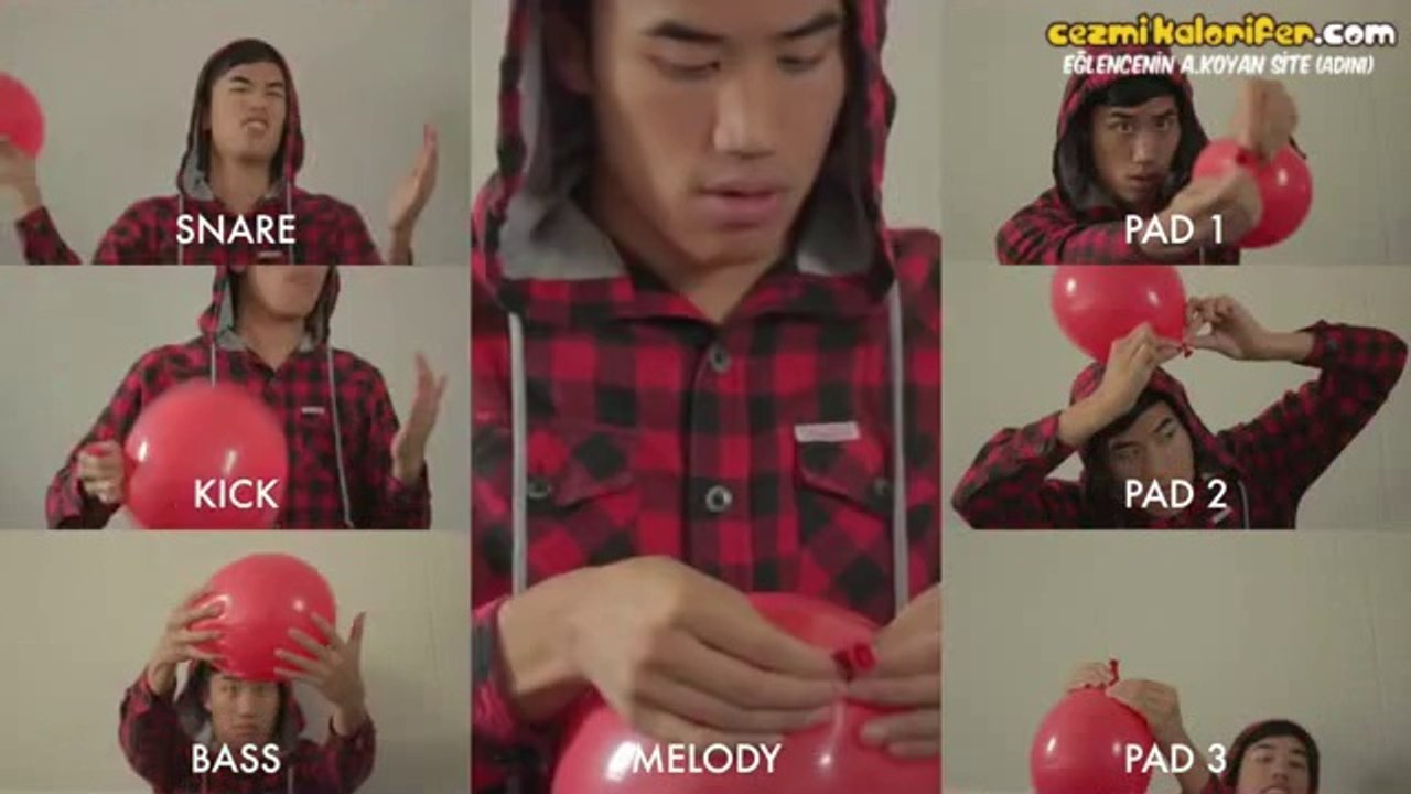Balonla Müzik Yapmak - 99 Red Balloons