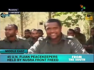 45 UN peacekeepers from Fiji freed in Iraq