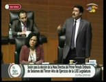 Javier Corral pide ACLARAR voto a presidente del senado 2014