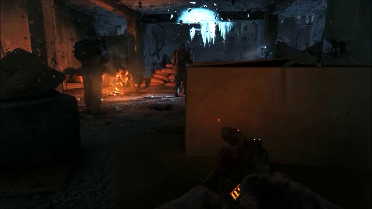 Metro 2033 Redux Outpost Level stealth fail demo