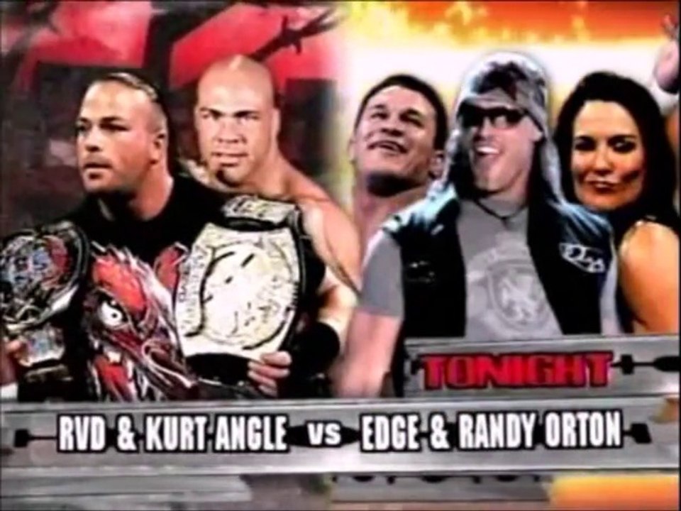 Rob Van Dam and Kurt Angle vs. Edge and Randy Orton
