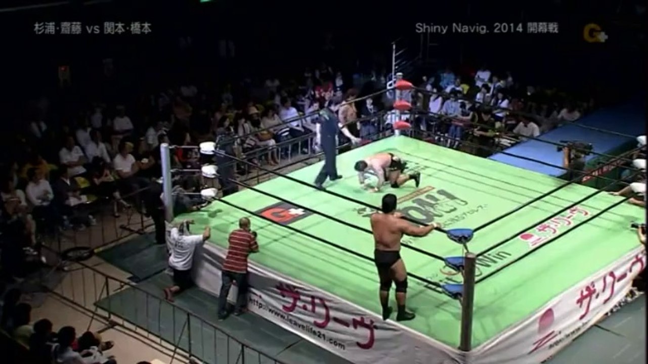 Takashi Sugiura & Akitoshi Saito vs. Daisuke Sekimoto & Kazuki Hashimoto (NOAH)