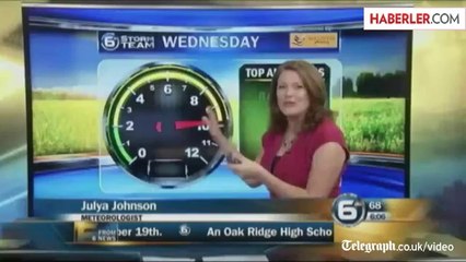 ABD'de Canlı Yayını Yarasa Bastı