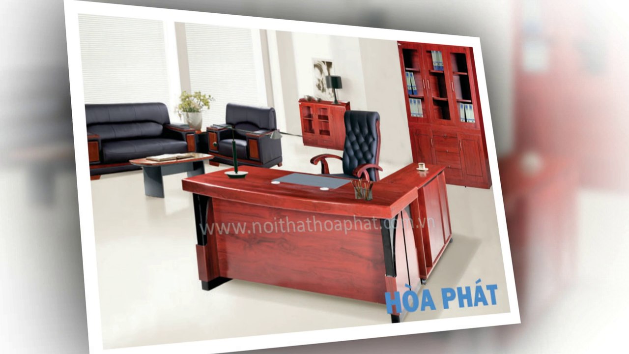 Ban lam viec giam doc Hoa Phat - Noi that Hoa Phat