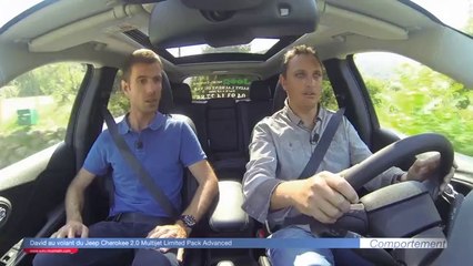 Auto test: David en mode auto avec le Jeep Cherokee