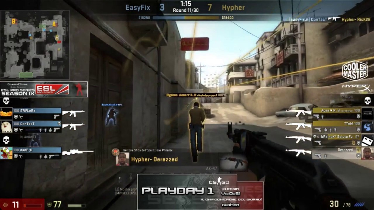 ESL Pro Series IX - Serie A #PlayDay1: Hypher - EPS vs. EasyFix.it