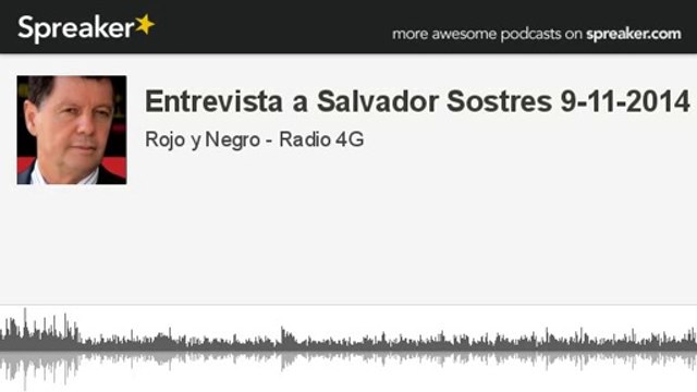 Entrevista a Salvador Sostres 9-11-2014 (hecho con Spreaker)
