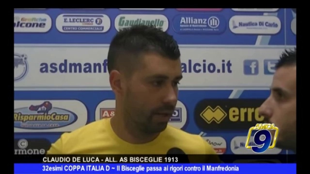 32esimi COPPA ITALIA D | IL Bisceglie passa ai rigori contro il Manfredonia