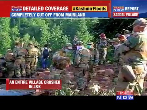 Saddal village destroyed by floods