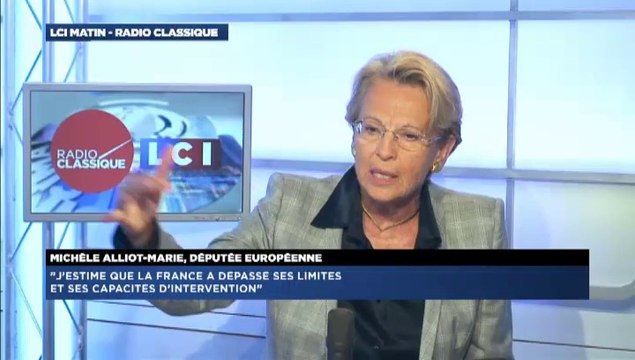 Michèle Alliot-Marie, est l'invité de Guillaume Durand avec LCI
